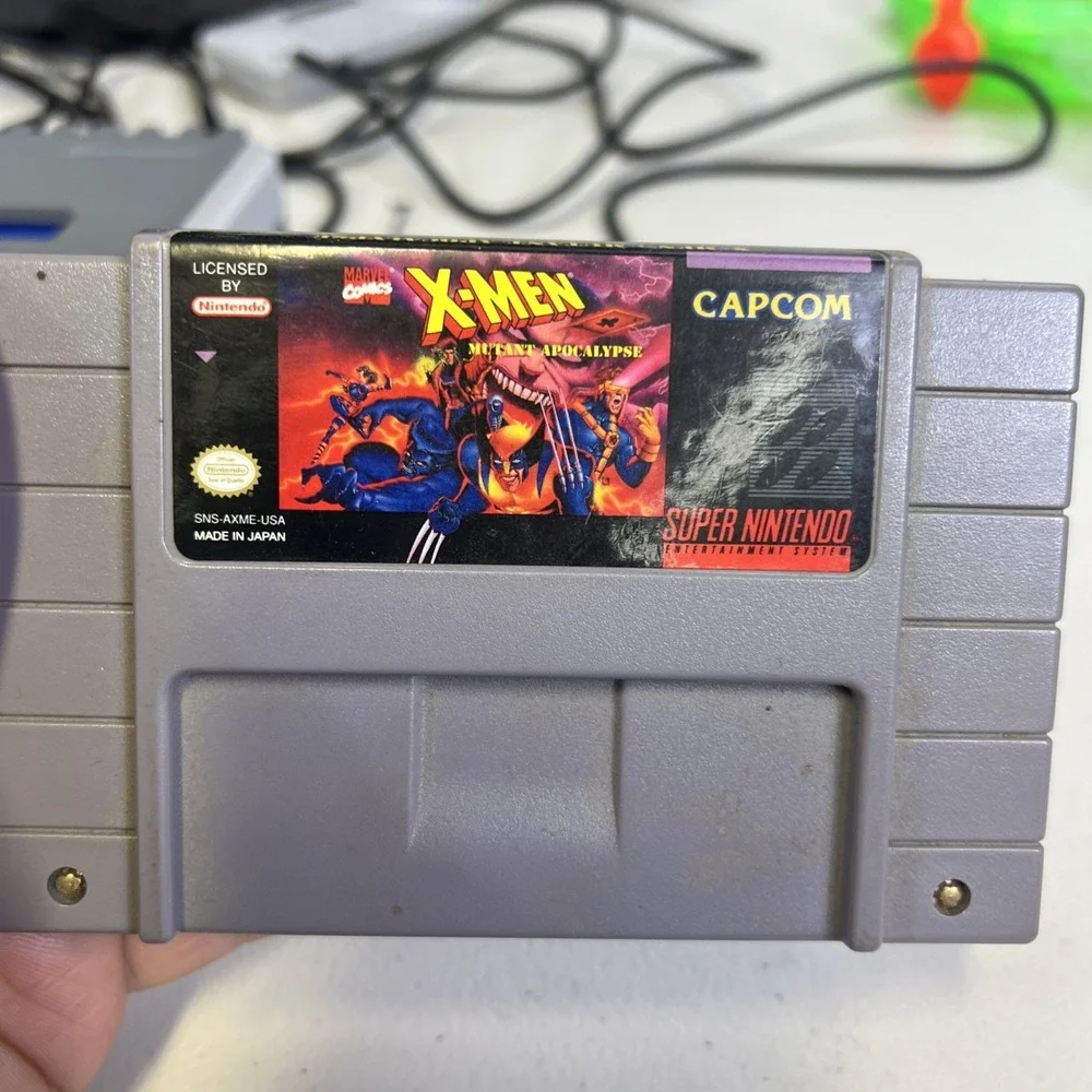 X-Men: Mutant Apocalypse (Super Nintendo Entertainment System, 1994) Tested